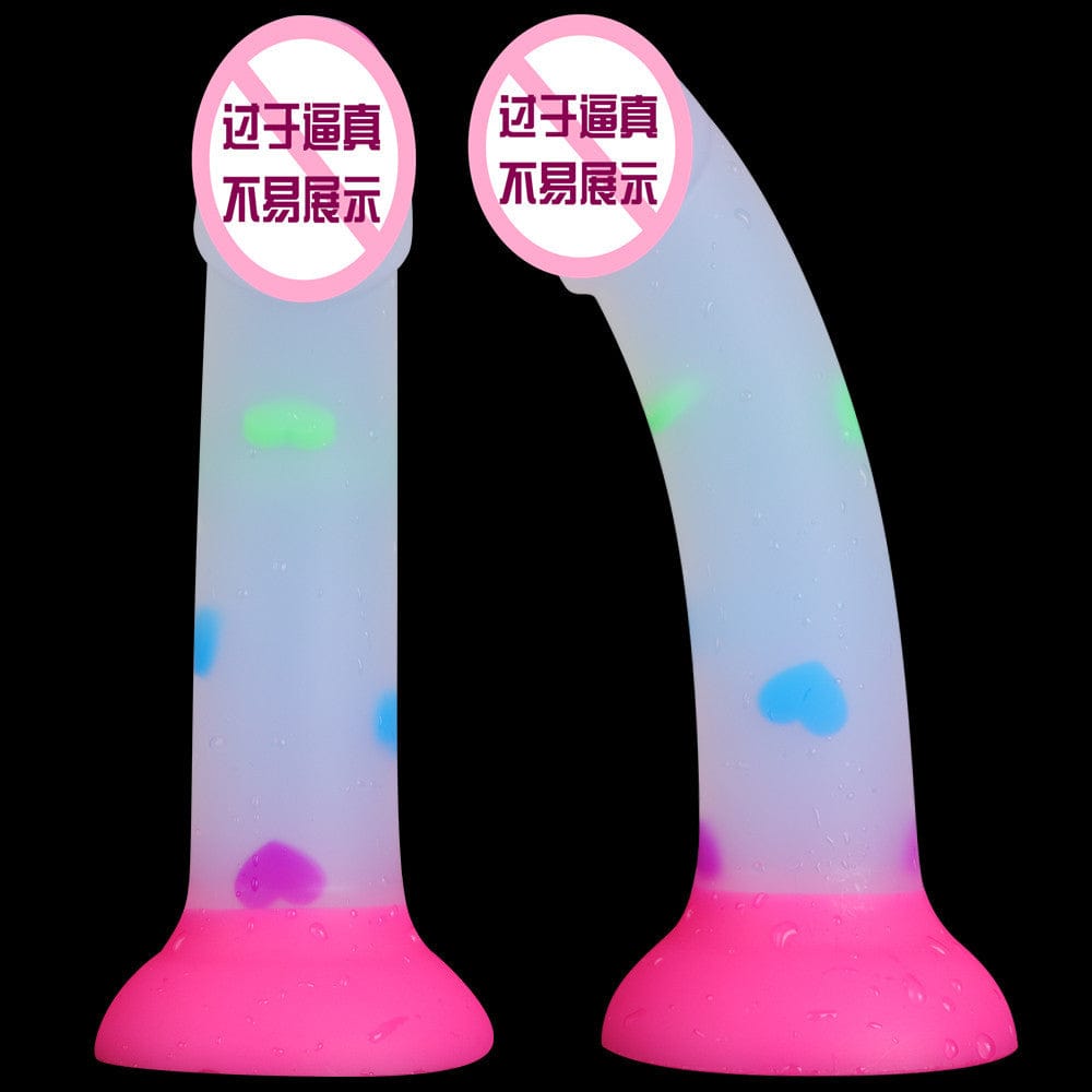 Belle Exotics Enterprises Limited ELLA ENCHANTED DILDO- TRANSPARENT MULTI COLOR