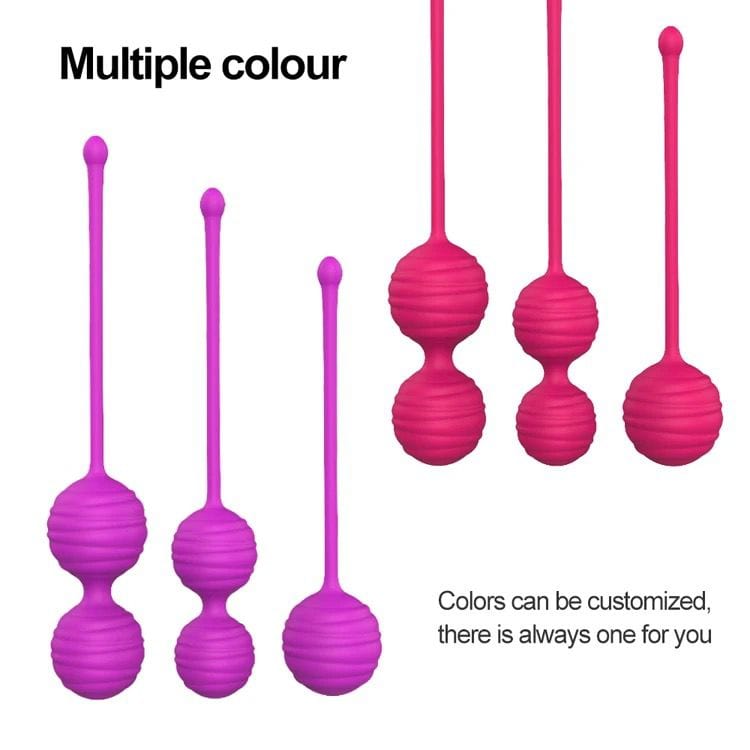 Belle Exotics Enterprises Limited FEMALE TOYS NOVA- 4 PC KEGEL BALL SET- PINK