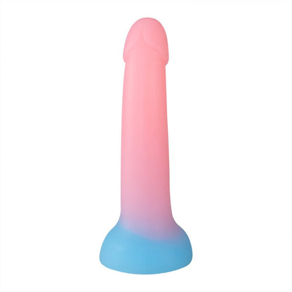 Belle Exotics Enterprises Limited FLAMINGO- DILDO- LIGHT PINK AND BLUE