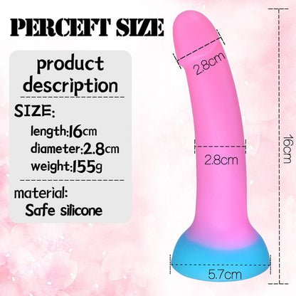 Belle Exotics Enterprises Limited FLAMINGO- DILDO- LIGHT PINK/BLUE