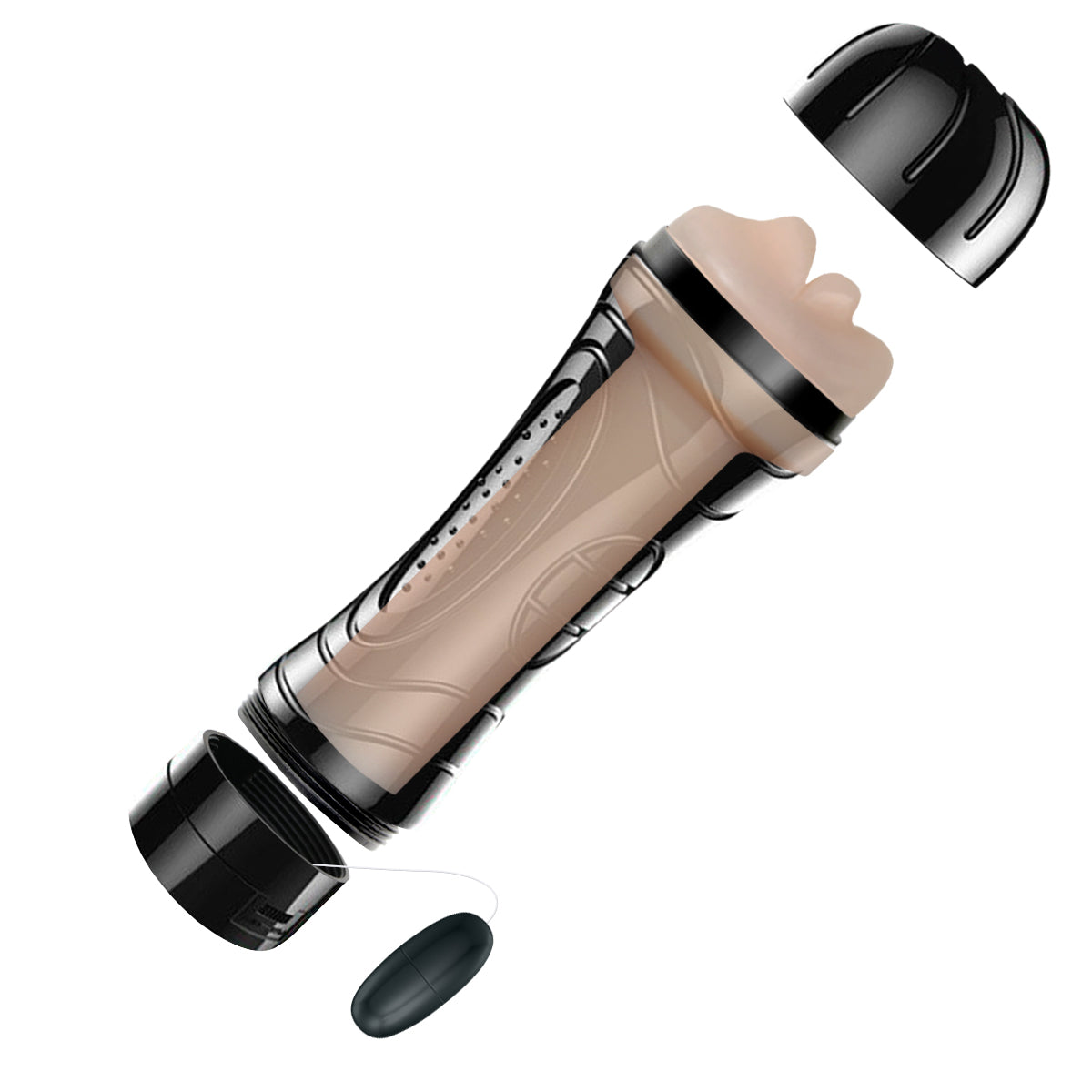 Belle Exotics Enterprises Limited 
GRIP HIM-RECHARGEABLE VIBRATING MASTUBRATION FLESHLIKE- BLACK
Elevate your well-being and indulge in the ultimate pampering with our exquisite collection of massagers.
   
