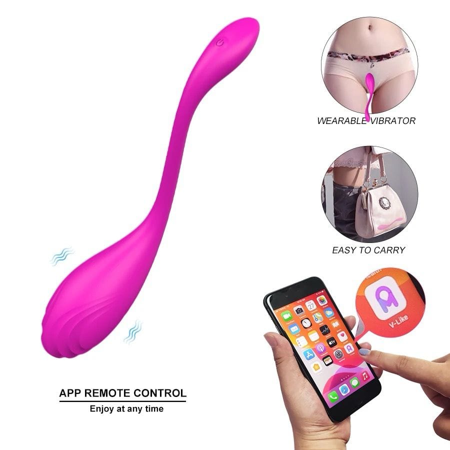 Belle Exotics Enterprises Limited HER TOYS LUSHY 2.0- LONG DISTANCE APP WEARABLE- PURPLE