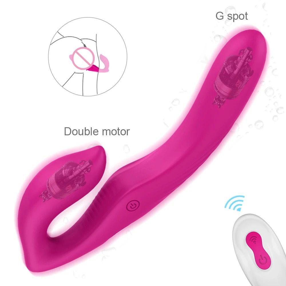 Belle Exotics Enterprises Limited DYNAMIC DUO- DOUBLE SIDED ANAL AND G SPOT VIBRATOR- PINK