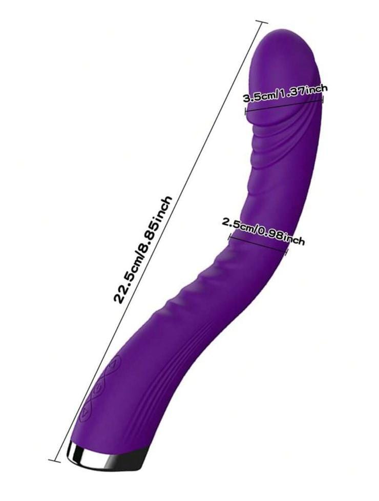 Belle Exotics Enterprises Limited OASIS- FLAT VIBRATING WAND- PURPLE