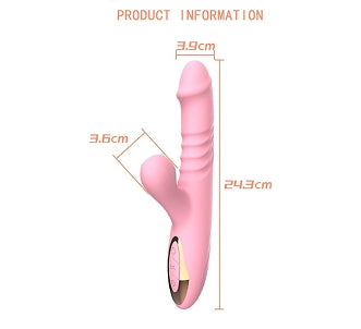 Belle Exotics Enterprises Limited VELVET VEIL- THRUSTING AND LICKING WAND- PINK