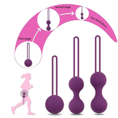 TIGHTEN ME SMALL KEGEL BALL- PURPLE- BELLE EXOTICS- TRINIDAD AND TOBAGO- Elevate Sensual Wellness with Belle Exotics Kegel Balls - Embracing Empowerment in Trinidad and Tobago, Jamaica, Barbados, Guyana, Bahamas, USA, and Canada 