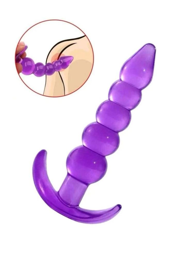 Belle Exotics | Pleasure Products ANAL TOYS PLEASURE PYRAMID- ANAL BEADS- PURPLE