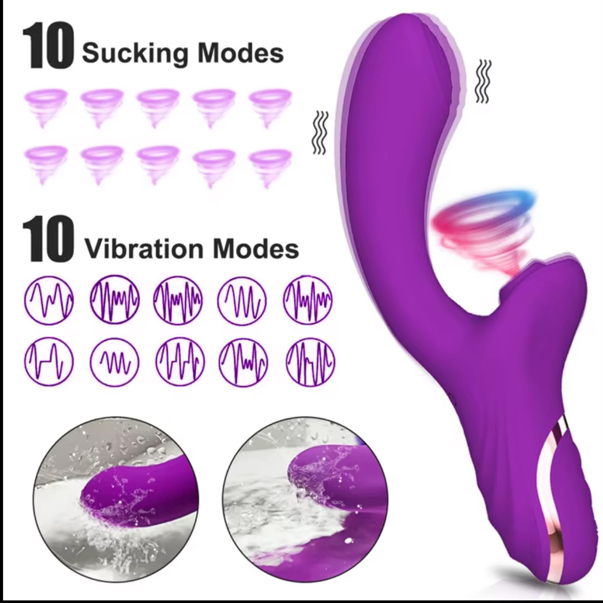 AFTER HOURS VIBRATING AND SUCTION RABBIT VIBRATOR PURPLE MODES- Discover Pleasure and Style with Belle Exotics Vibrator Collection - Empowering Intimacy in Trinidad and Tobago, Valsayn North, Marabella.