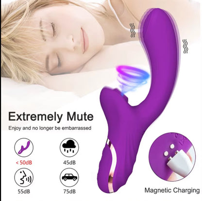 AFTER HOURS VIBRATING AND SUCTION RABBIT VIBRATOR PURPLE MUTE- Discover Pleasure and Style with Belle Exotics Vibrator Collection - Empowering Intimacy in Trinidad and Tobago, Valsayn North, Marabella.