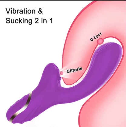 AFTER HOURS VIBRATING AND SUCTION RABBIT VIBRATOR PURPLE DESCRIPTION- Discover Pleasure and Style with Belle Exotics Vibrator Collection - Empowering Intimacy in Trinidad and Tobago, Valsayn North, Marabella.