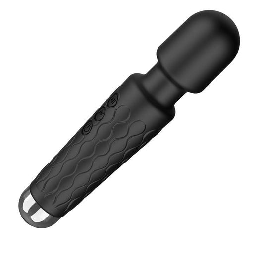 Belle Exotics VIBRATORS EXTRA JUICY 24 SPEED VIBRATING WAND - BLACK-TRINIDAD AND TOBAGO-Discover Pleasure and Style with Belle Exotics Vibrator Collection - Empowering Intimacy in Trinidad and Tobago, Jamaica, Barbados, Guyana, Bahamas, USA, and Canada