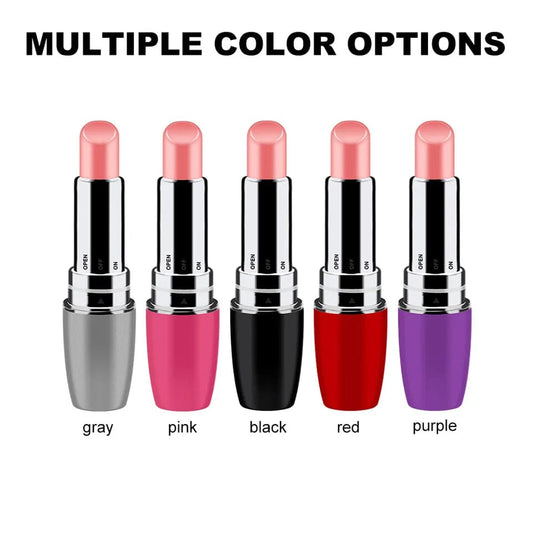 ONLY ME-LIPSTICK VIBRATOR -GRAY-PINK-BLACK-RED-PURPLE BELLE EXOTICS-TRINIDAD AND TOBAGO-Discover Pleasure and Style with Belle Exotics Vibrator Collection - Empowering Intimacy in Trinidad and Tobago, Jamaica, Barbados, Guyana, Bahamas, USA, and Canada