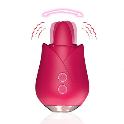 Crimson- Tongue Licking Rose Toy Vibrator- Red Belle Exotics | Pleasure Products | Trinidad and Tobago Store Crimson- Tongue Licking Rose Toy Vibrator- Red Belle Exotics | Pleasure Products | Trinidad and Tobago Store