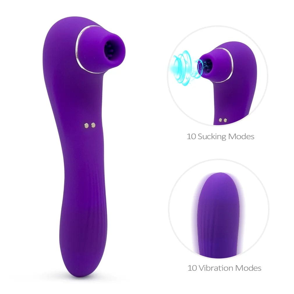 Belle Exotics VIBRATORS TO THE MOON SUCKING VIBRATOR - PINK