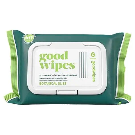 Fresh Comfort Flushable Wipes– Botanical Bliss