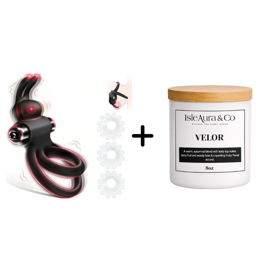 Together In Motion- Couple's Connection Bundle- Couple's Toy + Candle