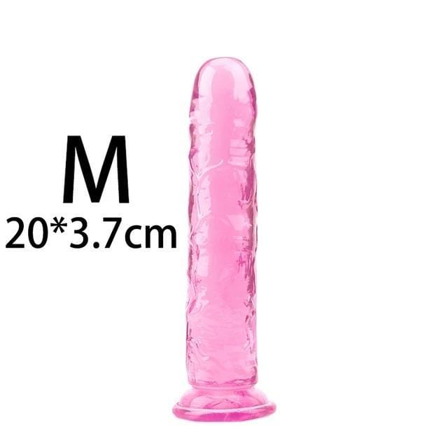 DAMN ZADDY- DILDO (MEDIUM) - PINK | FLESH-LIKE DILDO