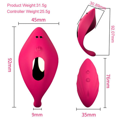 Belle Exotics HER TOYS HIDDEN TREASURE- WEARABLE VIBRATING PANTY- PINK-TRINIDAD AND TOBAGO-Discover Pleasure and Style with Belle Exotics Vibrator Collection - Empowering Intimacy in Trinidad and Tobago, Jamaica, Barbados, Guyana, Bahamas, USA, and Canada