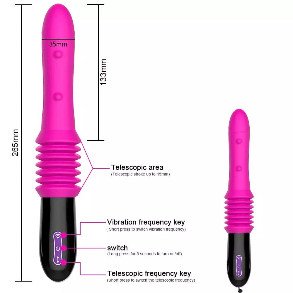 Belle Exotics HER TOYS SULTRY VIOLET-  3 IN 1 WIRELESS REMOTE CONTROL THRUSTING DILDO, RABBIT & PUMPING VIBRATOR -PURPLE. Belle Exotics- TRINIDAD AND TOBAGO- Confidence and Passion with Belle Exotics Male Enhancers Collection - Unleash Desire in Trinidad and Tobago, Jamaica, Barbados, Guyana, Bahamas, USA, and Canada
