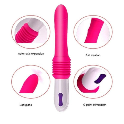 Belle Exotics HER TOYS SULTRY VIOLET-  3 IN 1 WIRELESS REMOTE CONTROL THRUSTING DILDO, RABBIT & PUMPING VIBRATOR -PURPLE. Belle Exotics- TRINIDAD AND TOBAGO- Confidence and Passion with Belle Exotics Male Enhancers Collection - Unleash Desire in Trinidad and Tobago, Jamaica, Barbados, Guyana, Bahamas, USA, and Canada
