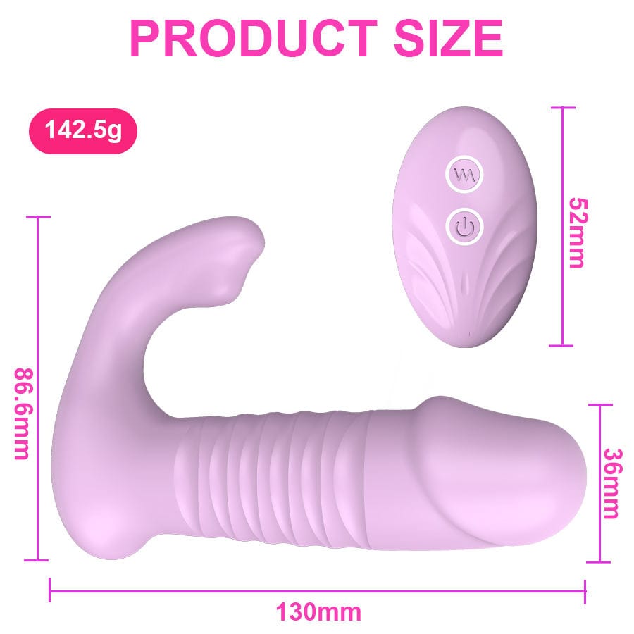 Belle Exotics VIBRATORS THERE FOR ME - THRUSTING VIBRATING PANTY- PINK-TRINIDAD AND TOBAGO-Discover Pleasure and Style with Belle Exotics Vibrator Collection - Empowering Intimacy in Trinidad and Tobago, Jamaica, Barbados, Guyana, Bahamas, USA, and Canada