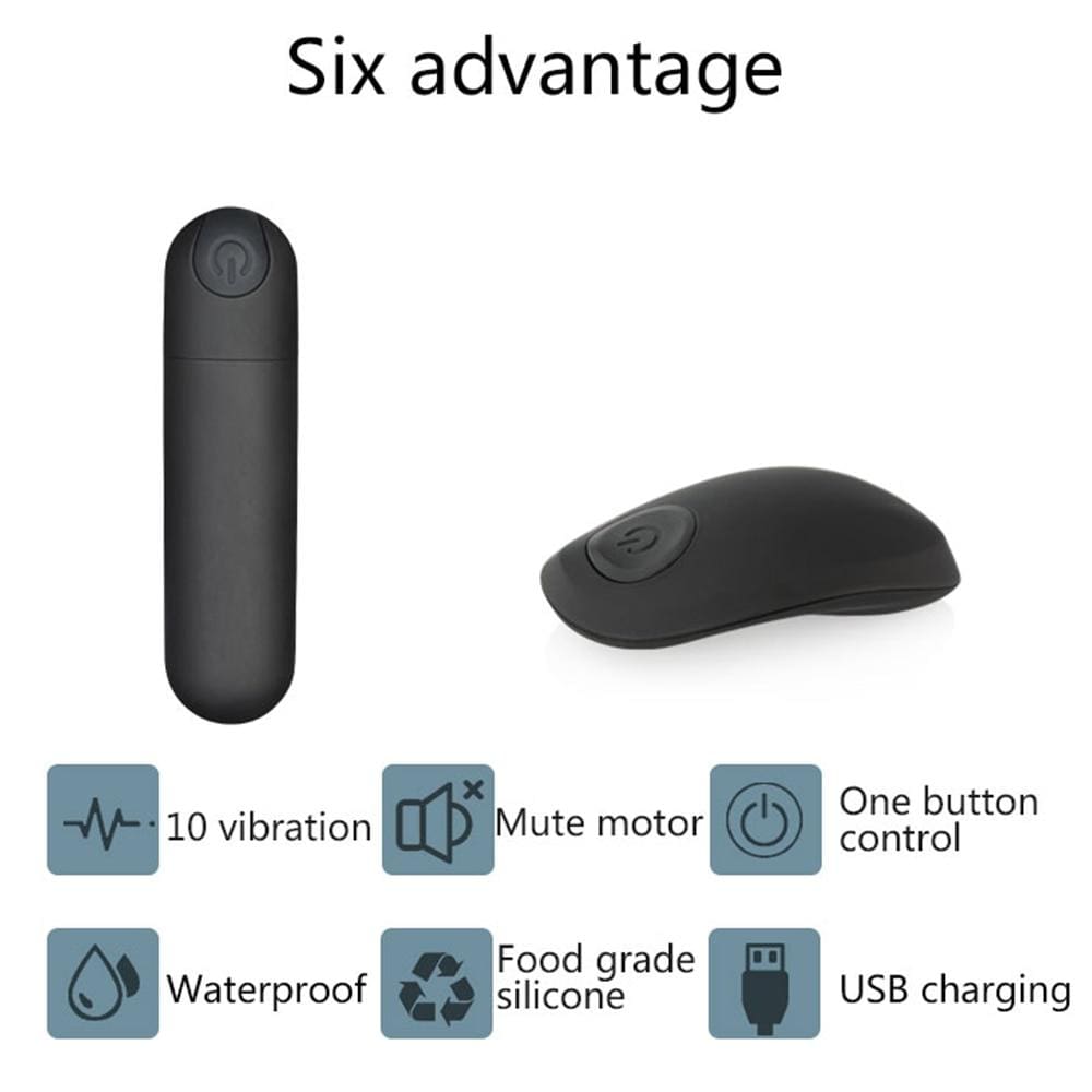 BAD ENOUGH RECHARGEABLE & REMOTE CONTROL VIBRATOR- BLACK- BELLE EXOTICS TRINIDAD STORE - "Discover Pleasure and Style with Belle Exotics Vibrator Collection - Empowering Intimacy in Trinidad and Tobago, Jamaica, Barbados, Guyana, Bahamas, USA, and Canada"