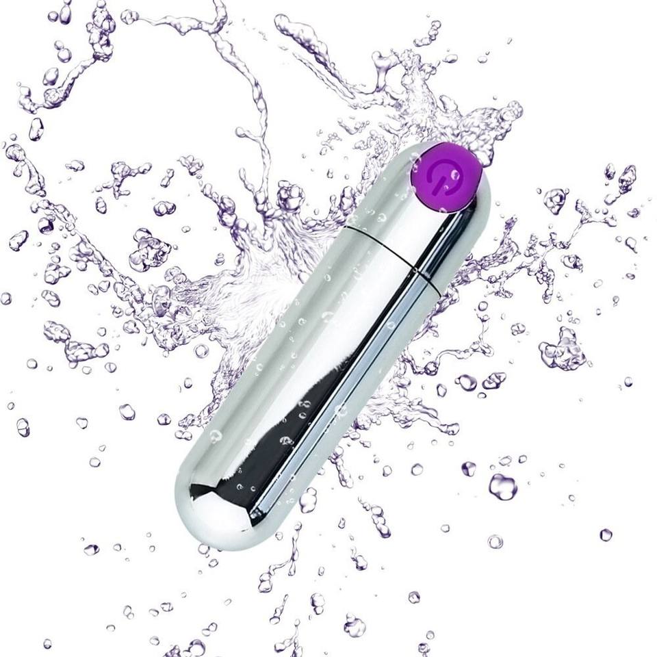 SPICY MUCH RECHARGEABLE VIBRATOR - SILVER- BELLE EXOTICS-TRINIDAD AND TOBAGO-Discover Pleasure and Style with Belle Exotics Vibrator Collection - Empowering Intimacy in Trinidad and Tobago, Jamaica, Barbados, Guyana, Bahamas, USA, and Canada